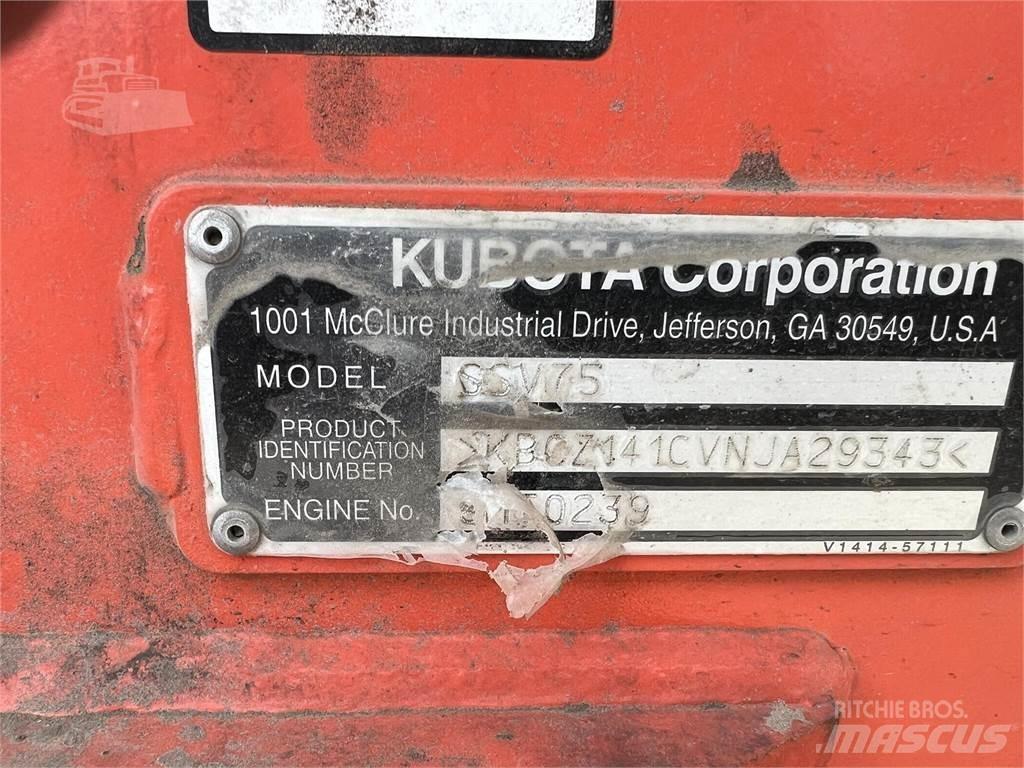 Kubota SSV75 Міні-навантажувачі