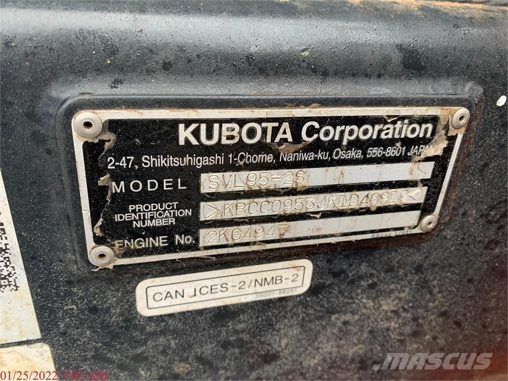 Kubota SVL95-2S Міні-навантажувачі