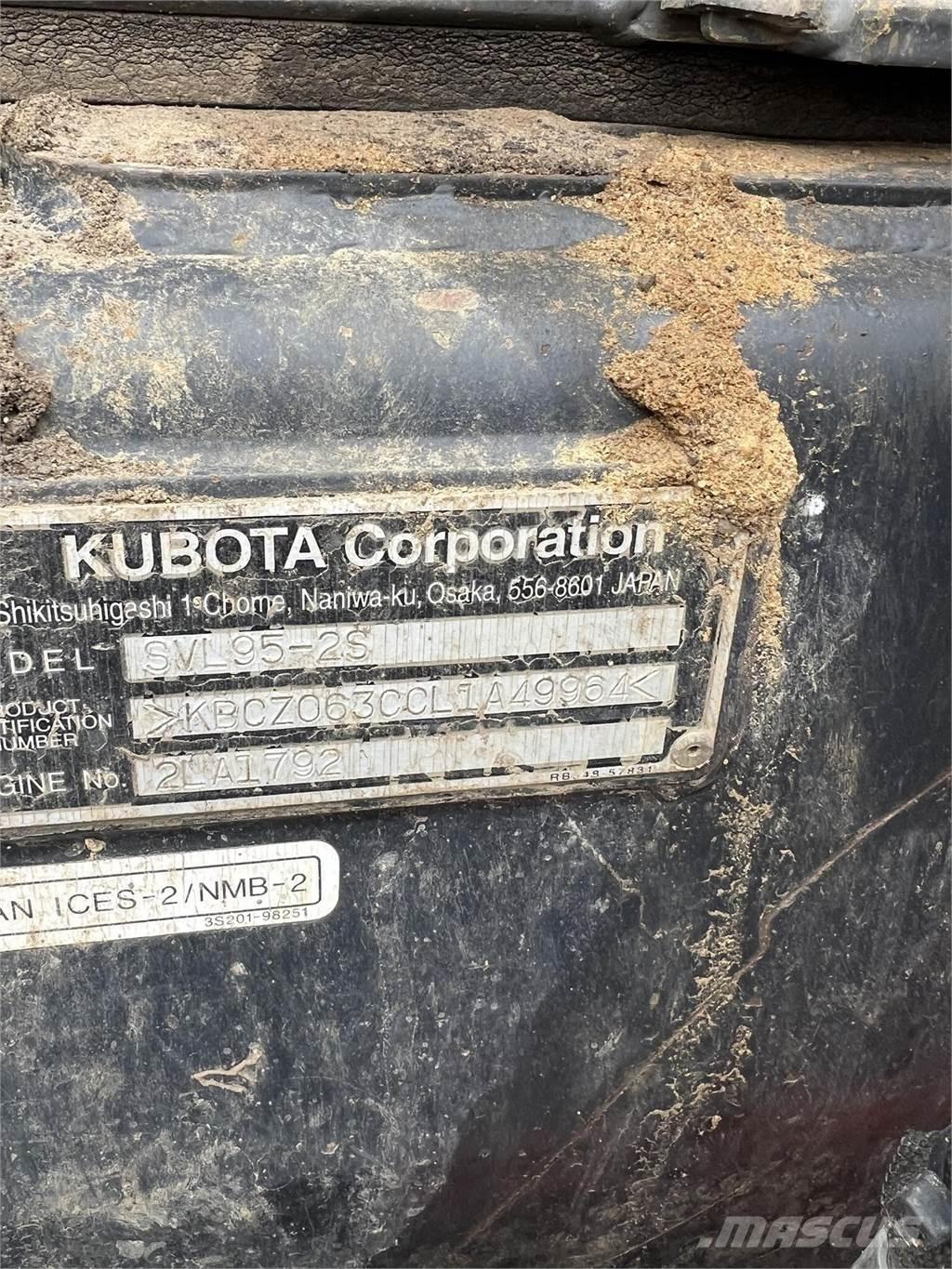 Kubota SVL95-2S Міні-навантажувачі