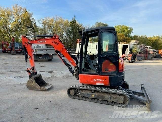 Kubota U35 Міні-екскаватори < 7т