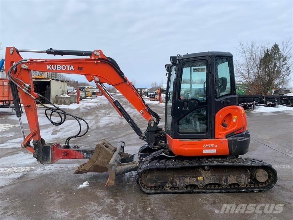 Kubota U55-4 Міні-екскаватори < 7т
