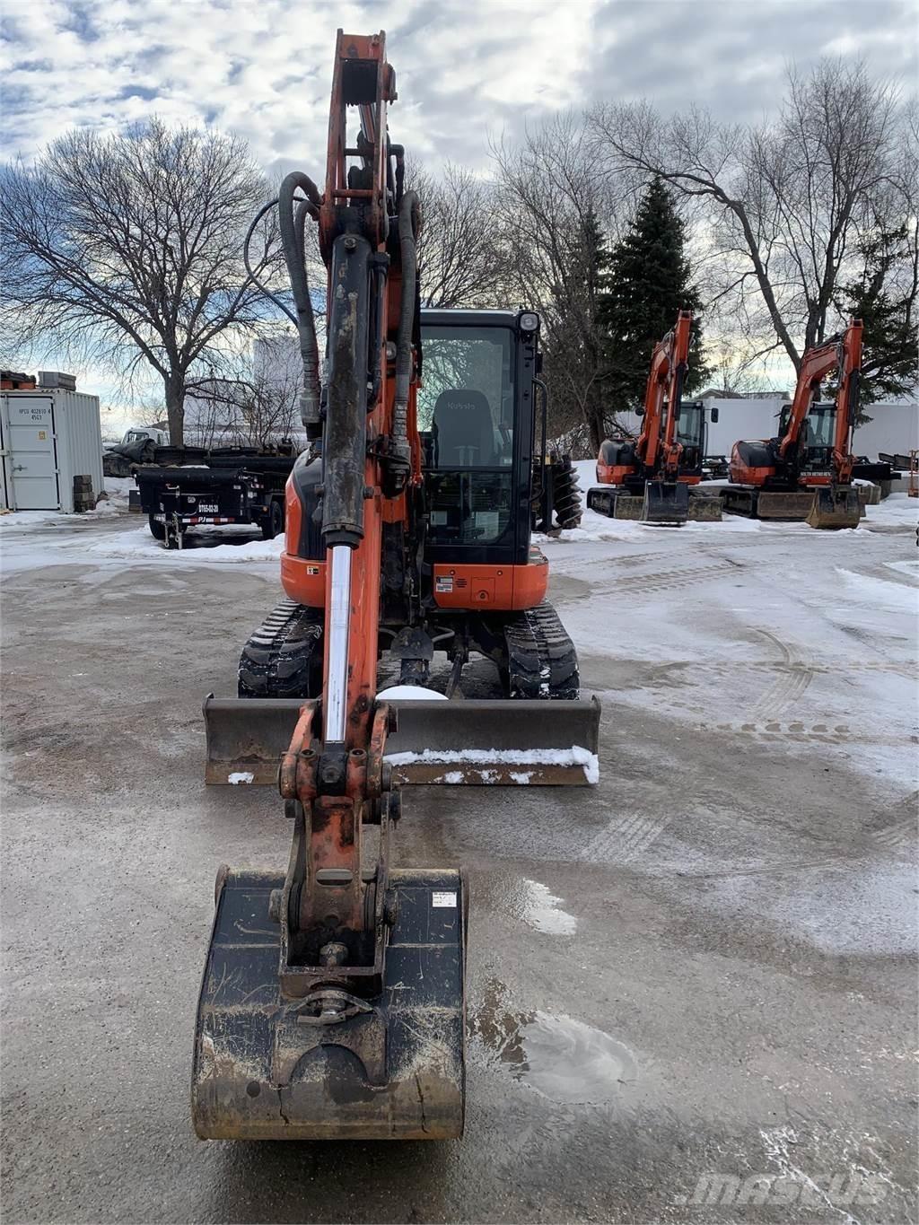 Kubota U55-4 Міні-екскаватори < 7т
