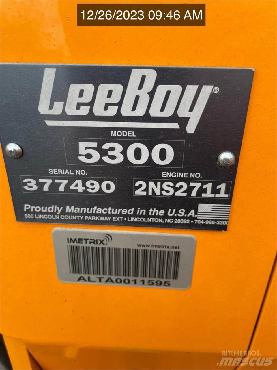 LeeBoy 5300 Асфальтовкладачі