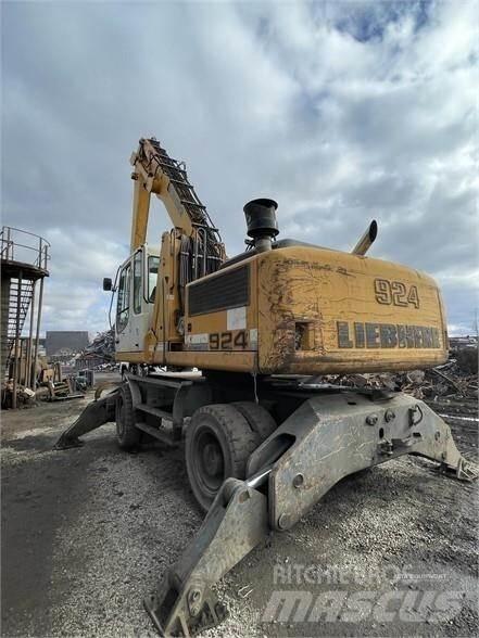 Liebherr A924C Перевантажувачі металобрухту/промислові навантажувачі