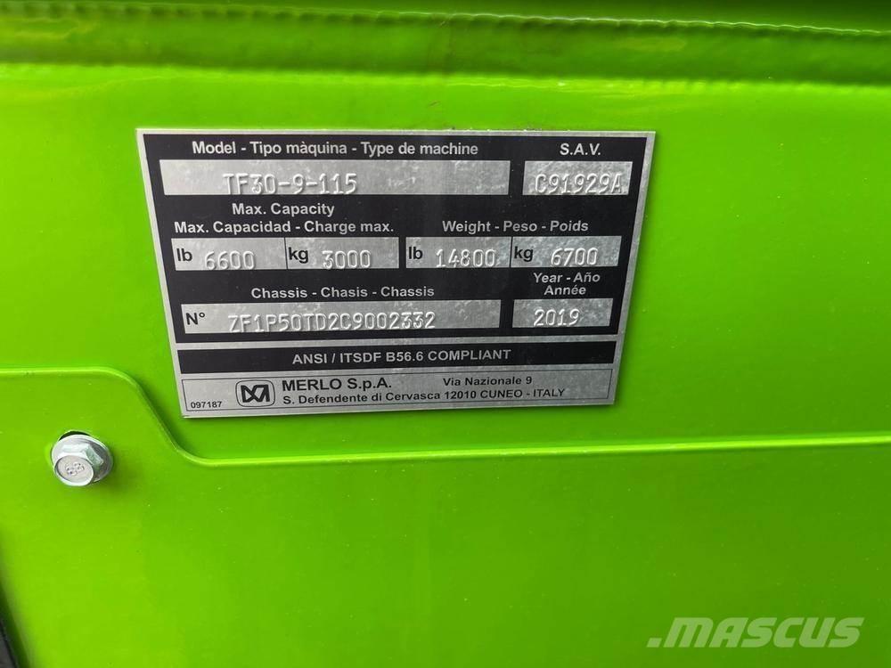 Merlo TF30.9 Телескопічні навантажувачі
