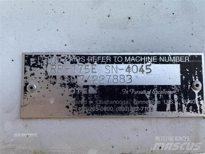 Roadtec RP175 Асфальтовкладачі