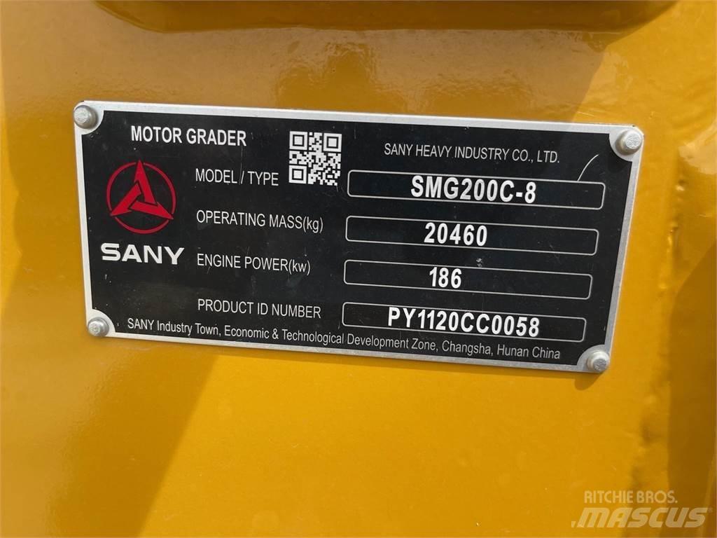 Sany SMG200C-8 Грейдери