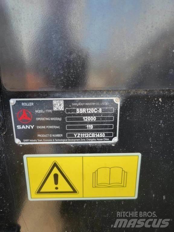 Sany SSR120C-8 Котки тротуарні