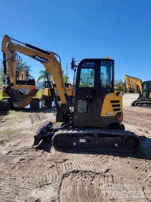 Sany SY50U Міні-екскаватори < 7т