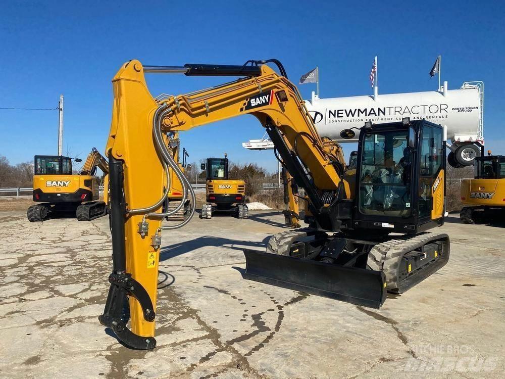 Sany SY80U Гусеничні екскаватори
