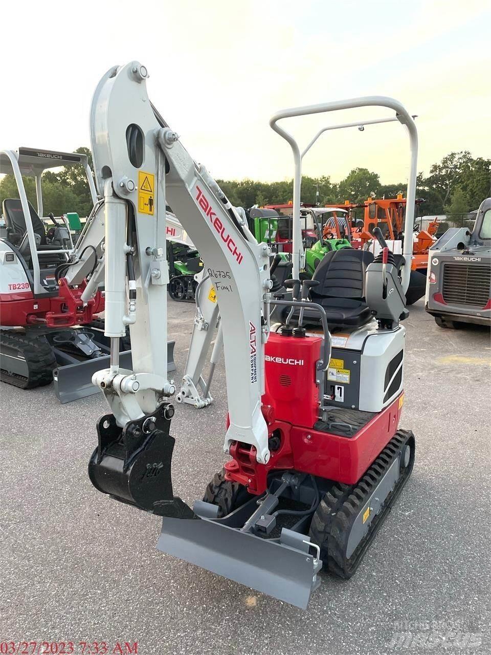 Takeuchi TB210R Міні-екскаватори < 7т