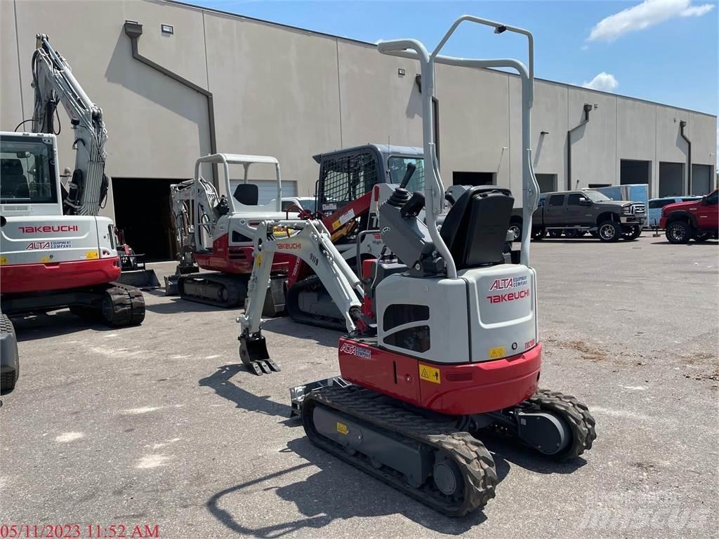 Takeuchi TB210R Міні-екскаватори < 7т