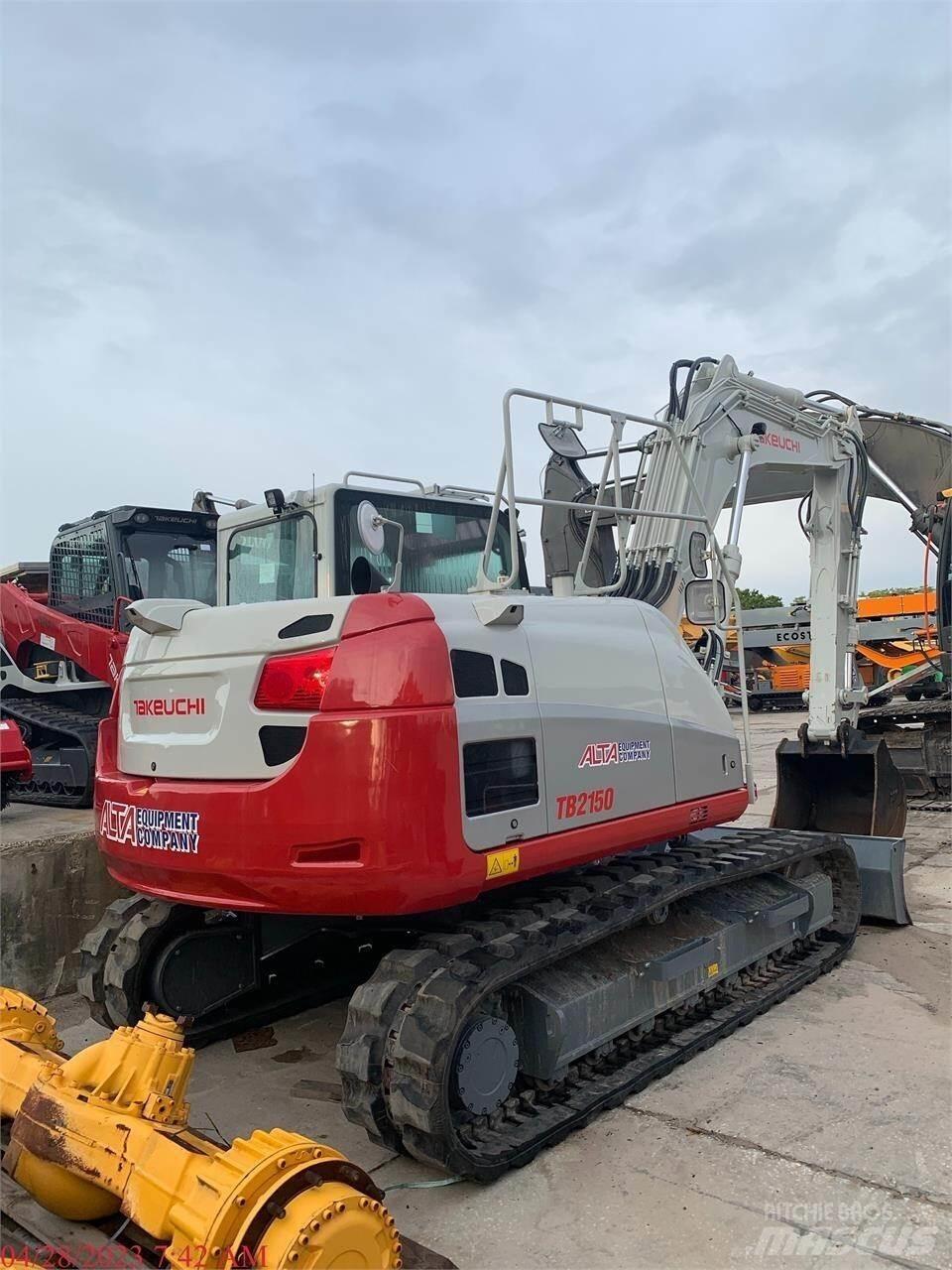 Takeuchi TB2150 Гусеничні екскаватори