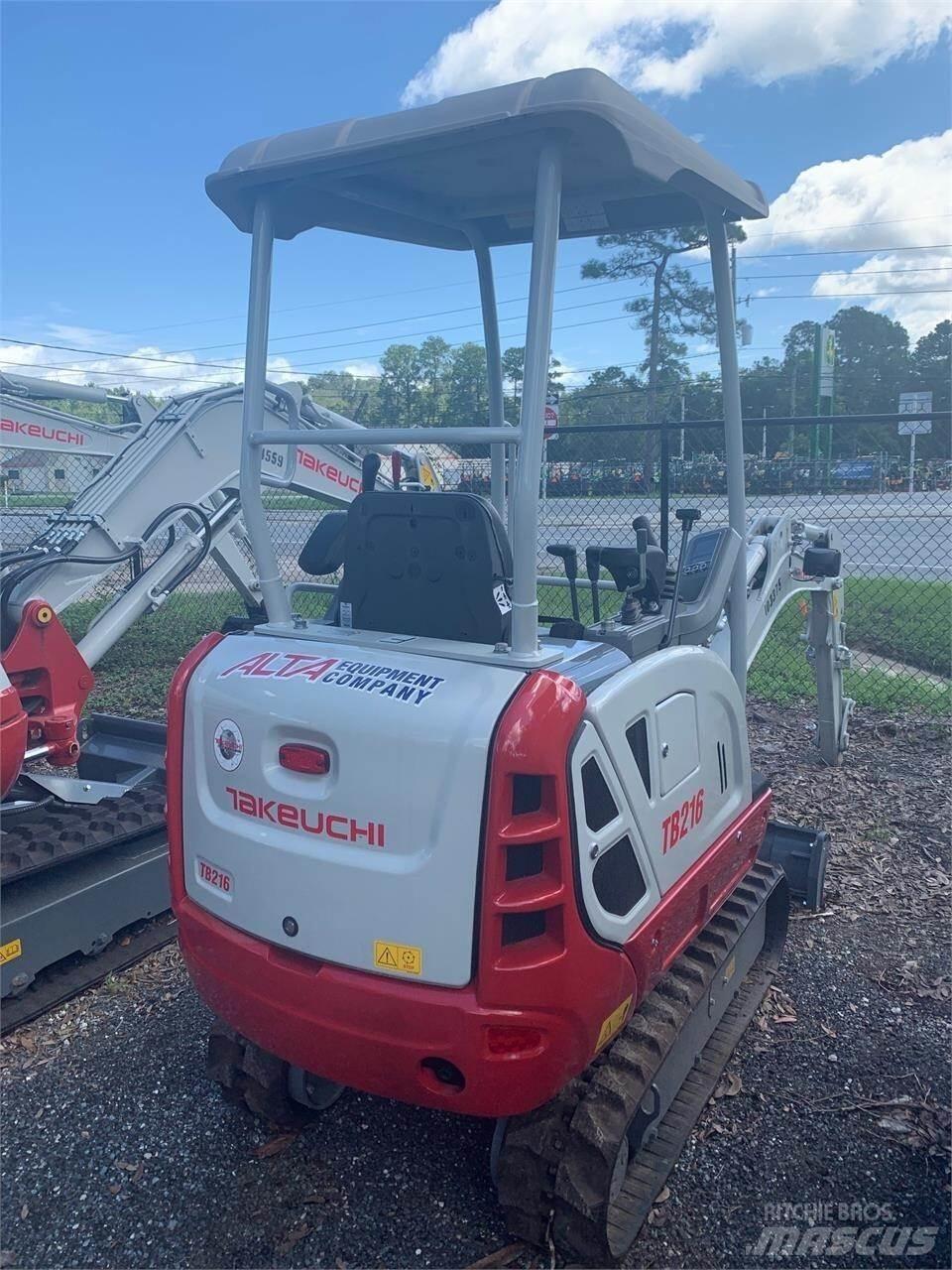 Takeuchi TB216 Міні-екскаватори < 7т