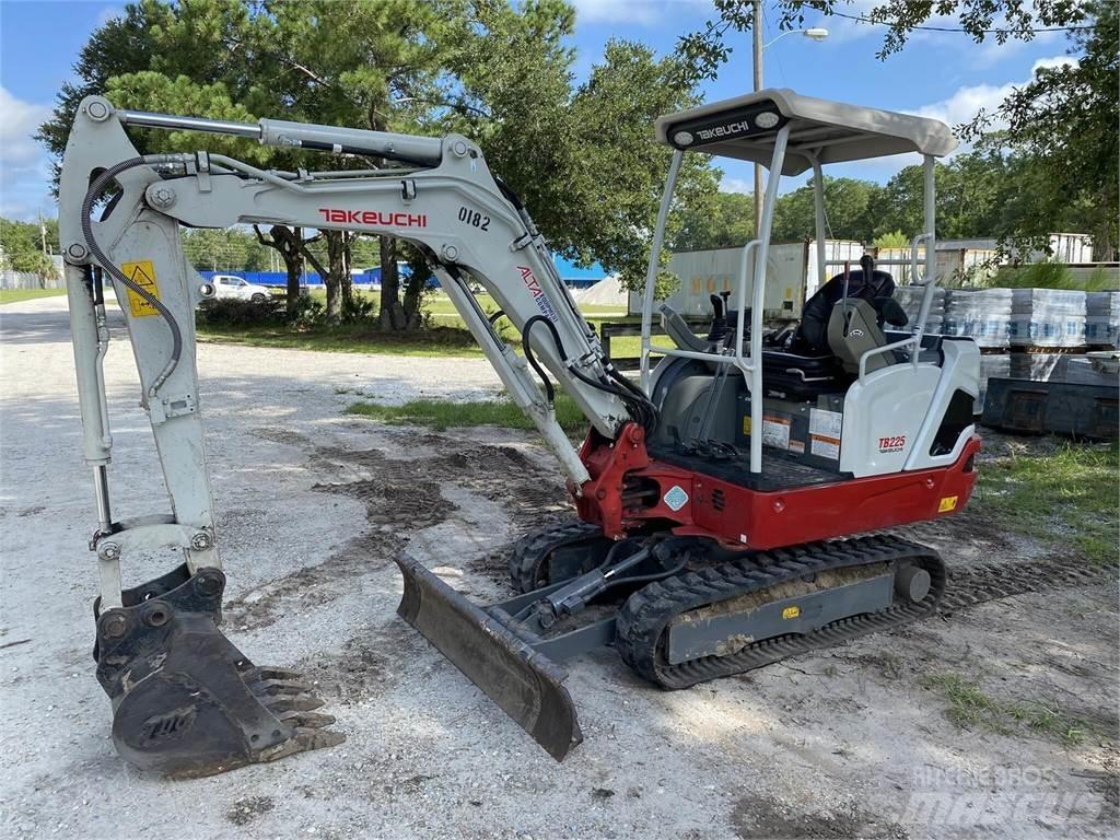 Takeuchi TB225 Міні-екскаватори < 7т