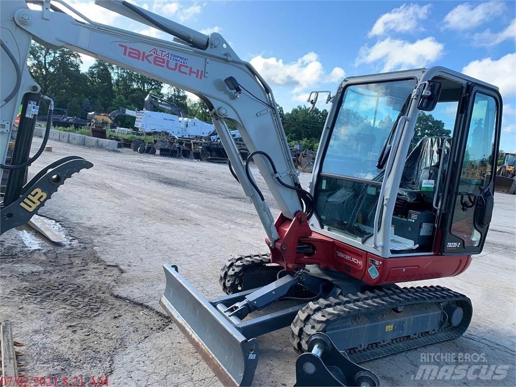 Takeuchi TB235-2 Міні-екскаватори < 7т