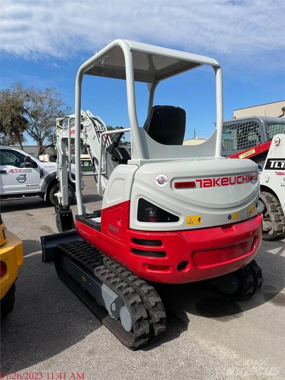 Takeuchi TB235-2 Міні-екскаватори < 7т