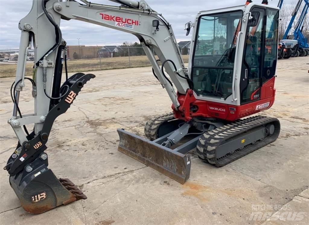 Takeuchi TB235-2 Міні-екскаватори < 7т