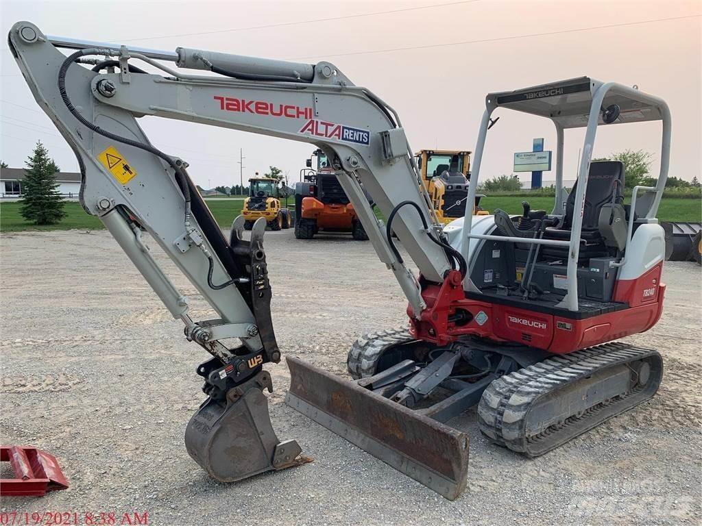 Takeuchi TB240 Міні-екскаватори < 7т
