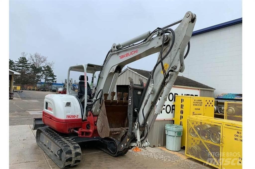 Takeuchi TB250-2 Міні-екскаватори < 7т