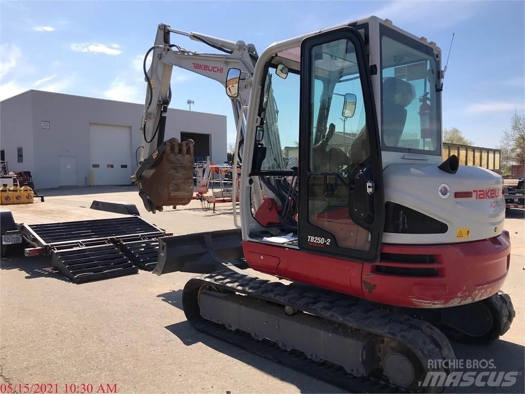 Takeuchi TB250-2 Міні-екскаватори < 7т