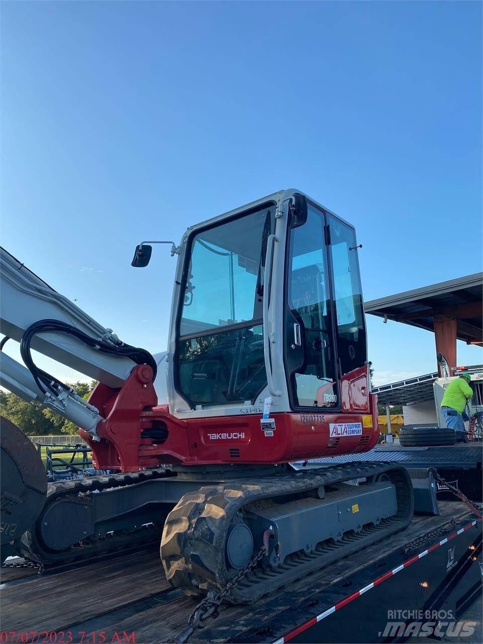 Takeuchi TB260 Гусеничні екскаватори
