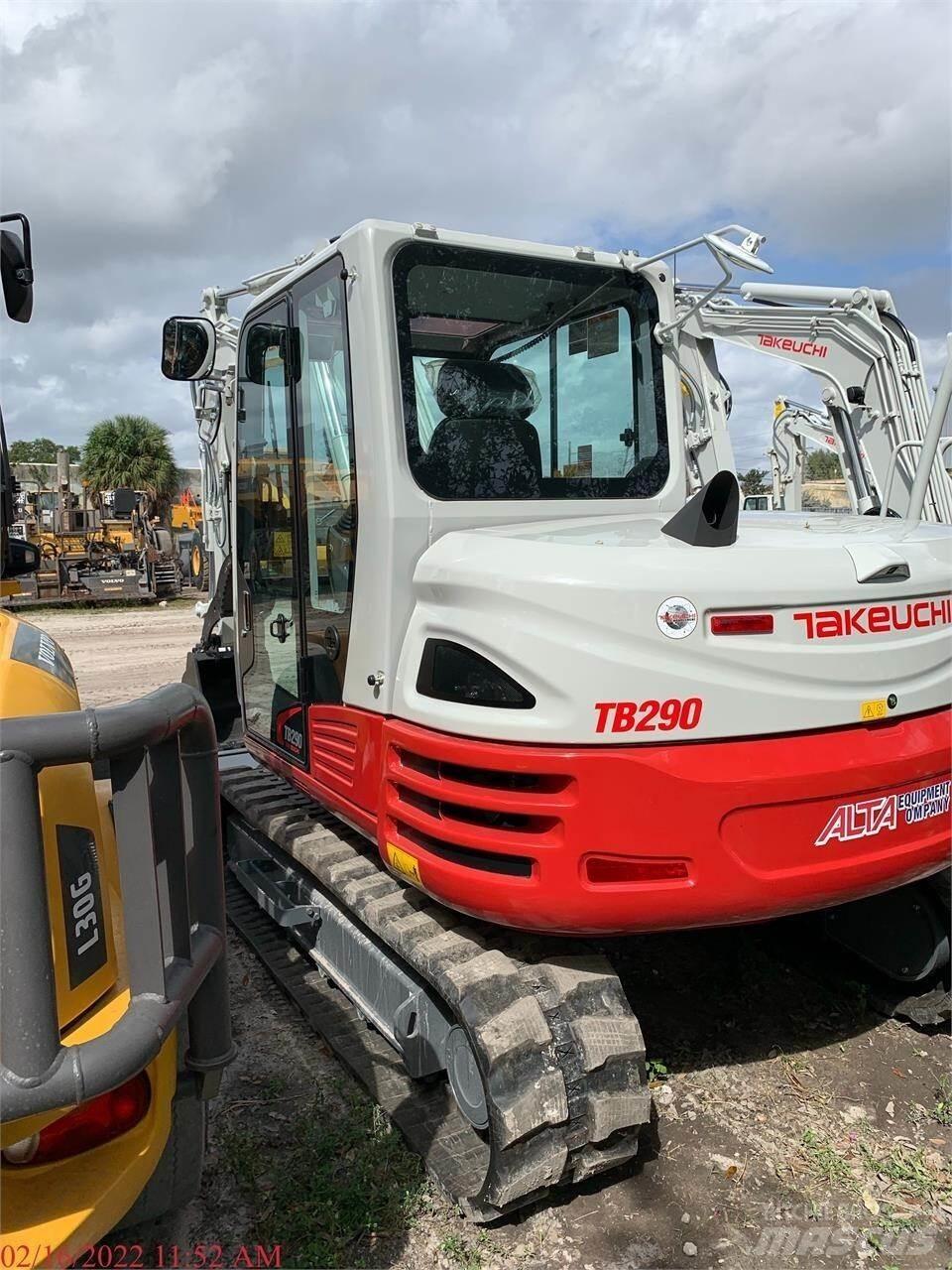 Takeuchi TB290 Гусеничні екскаватори