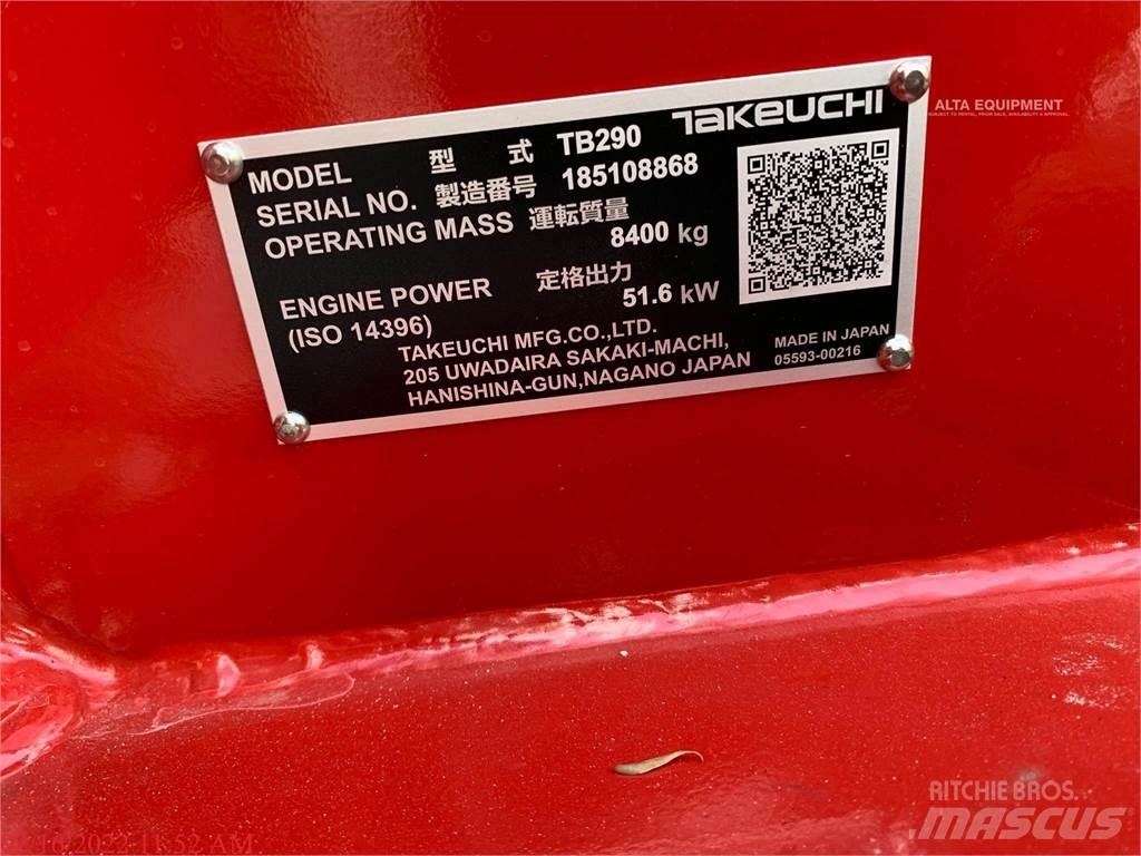 Takeuchi TB290 Гусеничні екскаватори