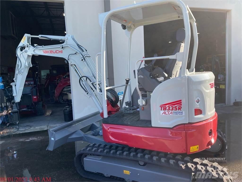 Takeuchi TB335R Міні-екскаватори < 7т
