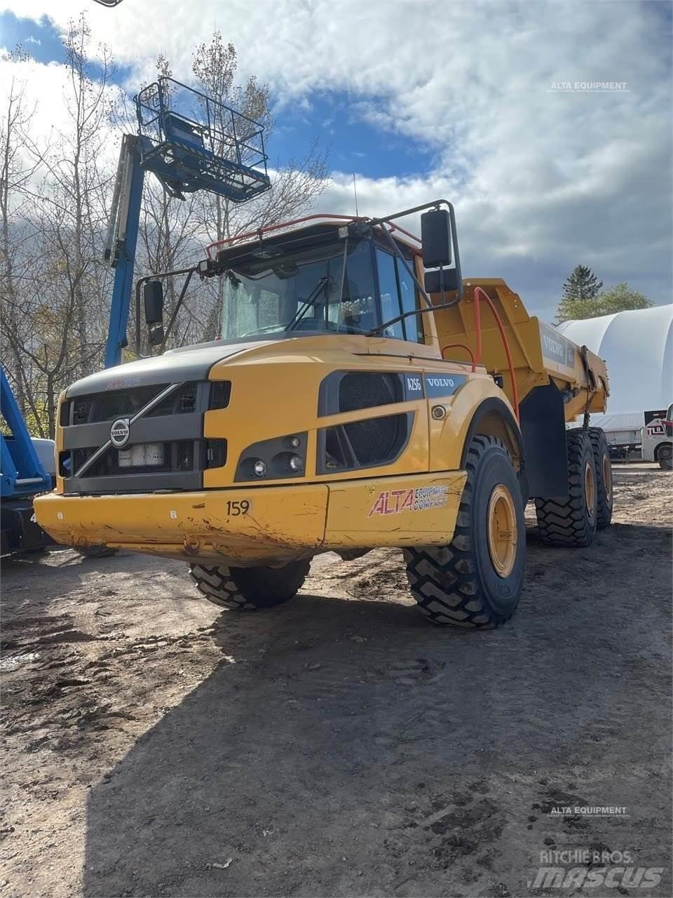 Volvo A25G Зчленовані самоскиди