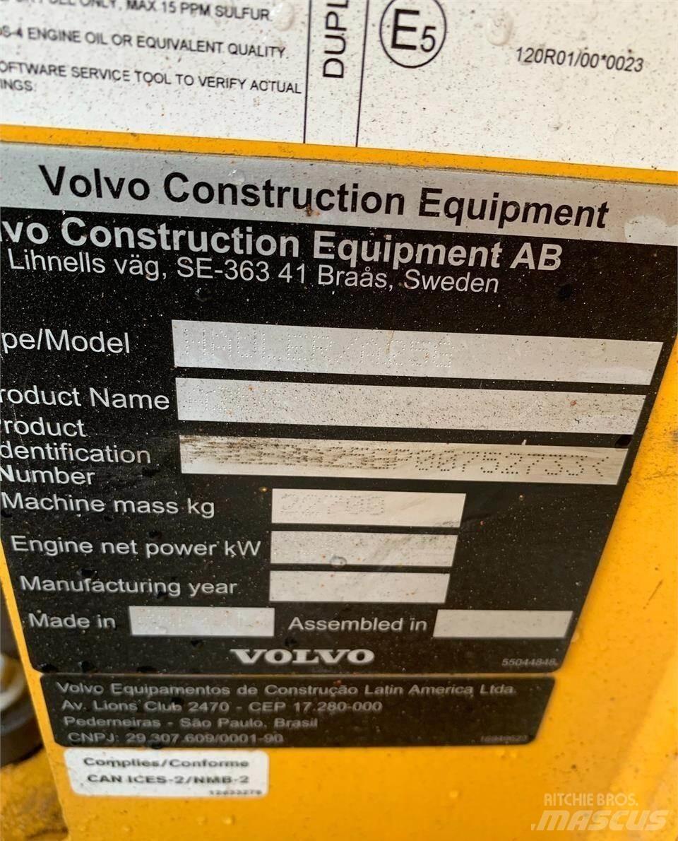 Volvo A25G Зчленовані самоскиди