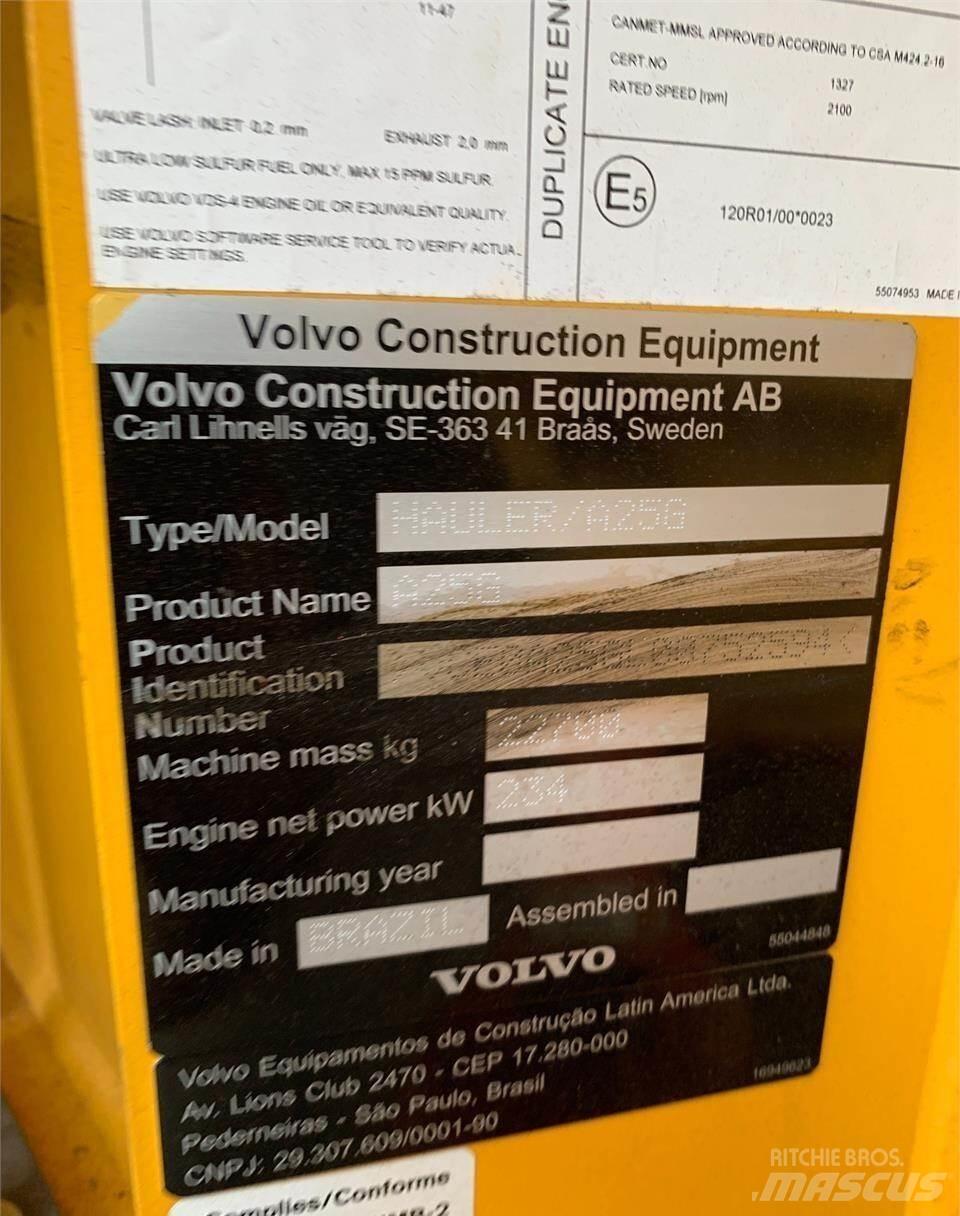Volvo A25G Зчленовані самоскиди