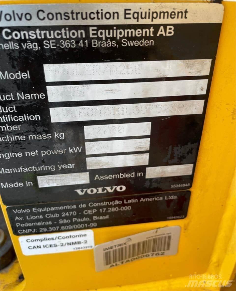 Volvo A25G Зчленовані самоскиди