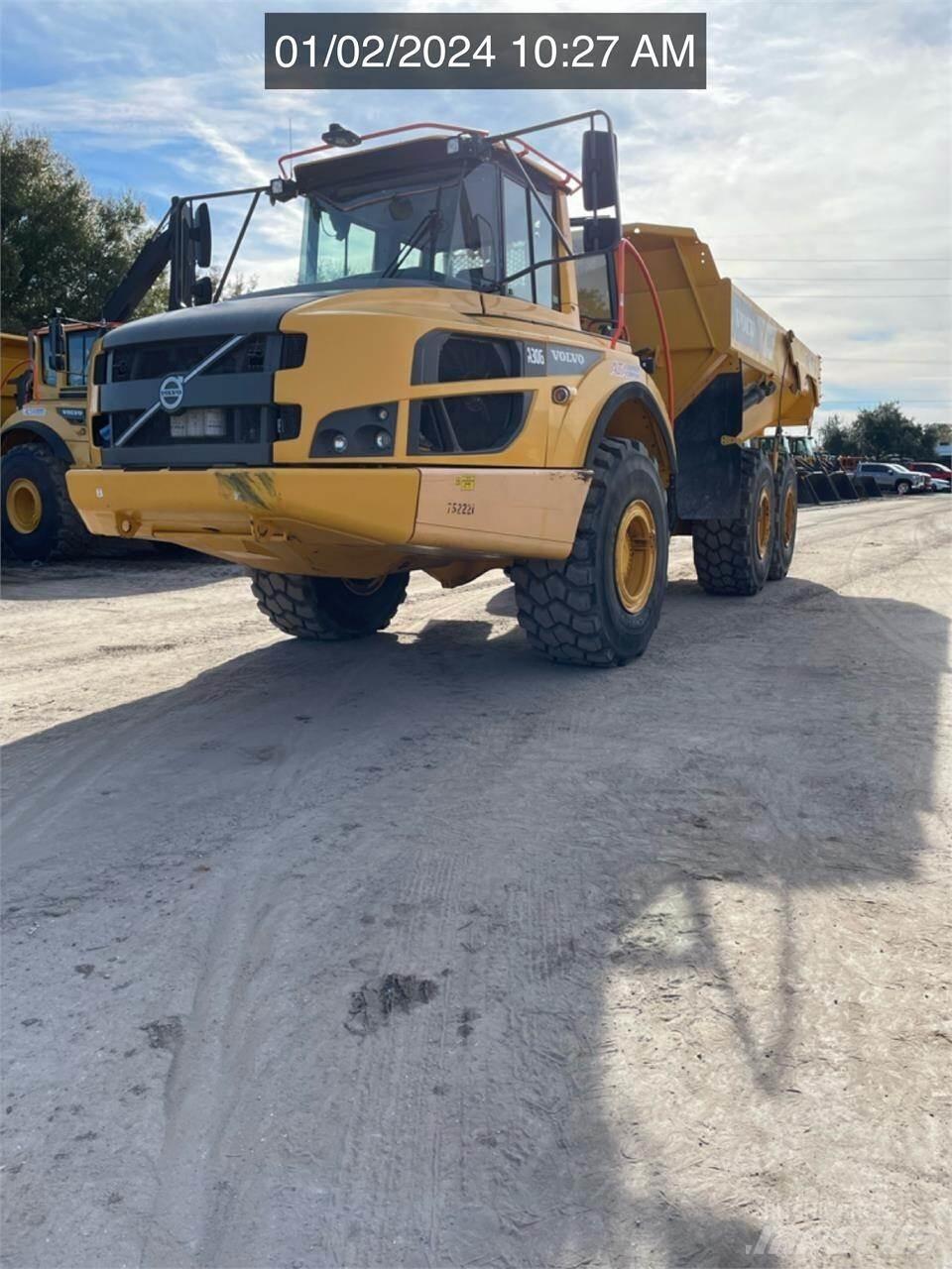 Volvo A30G Зчленовані самоскиди