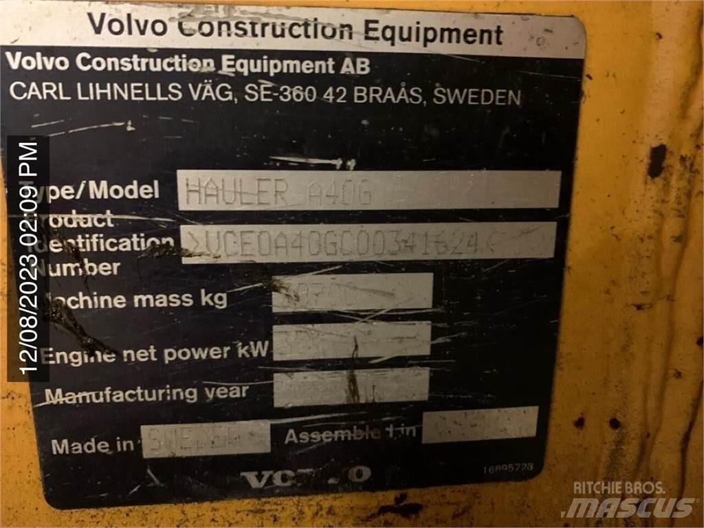Volvo A40G Зчленовані самоскиди