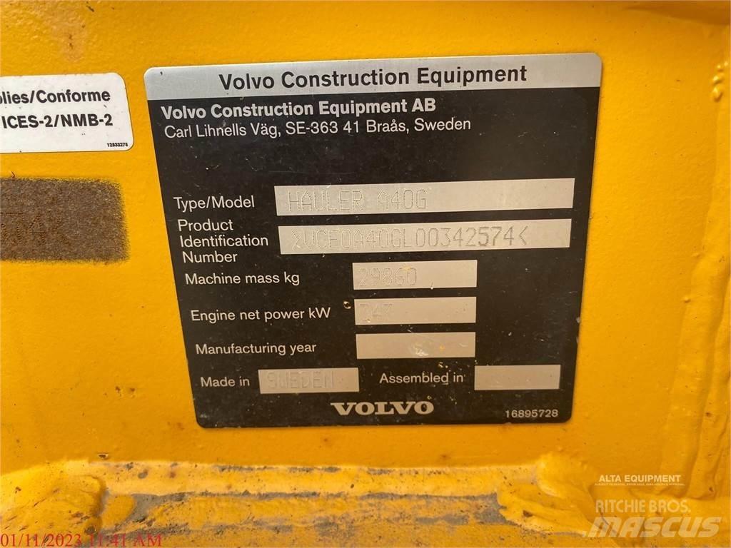 Volvo A40G Зчленовані самоскиди