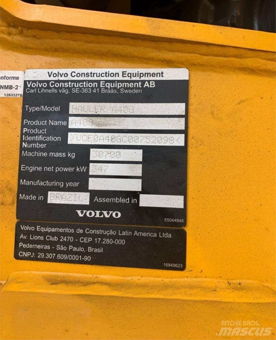 Volvo A40G Зчленовані самоскиди