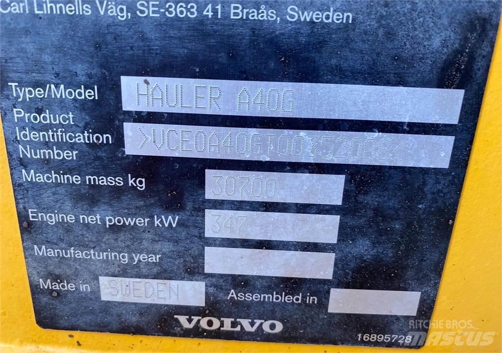 Volvo A40G Зчленовані самоскиди
