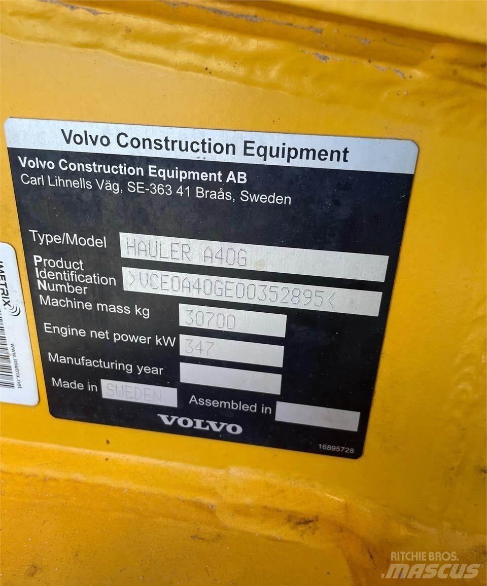 Volvo A40G Зчленовані самоскиди