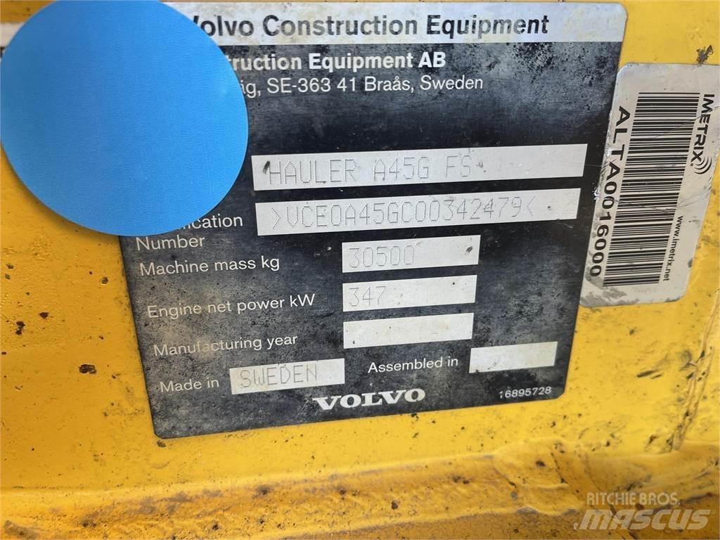 Volvo A45G FS Зчленовані самоскиди