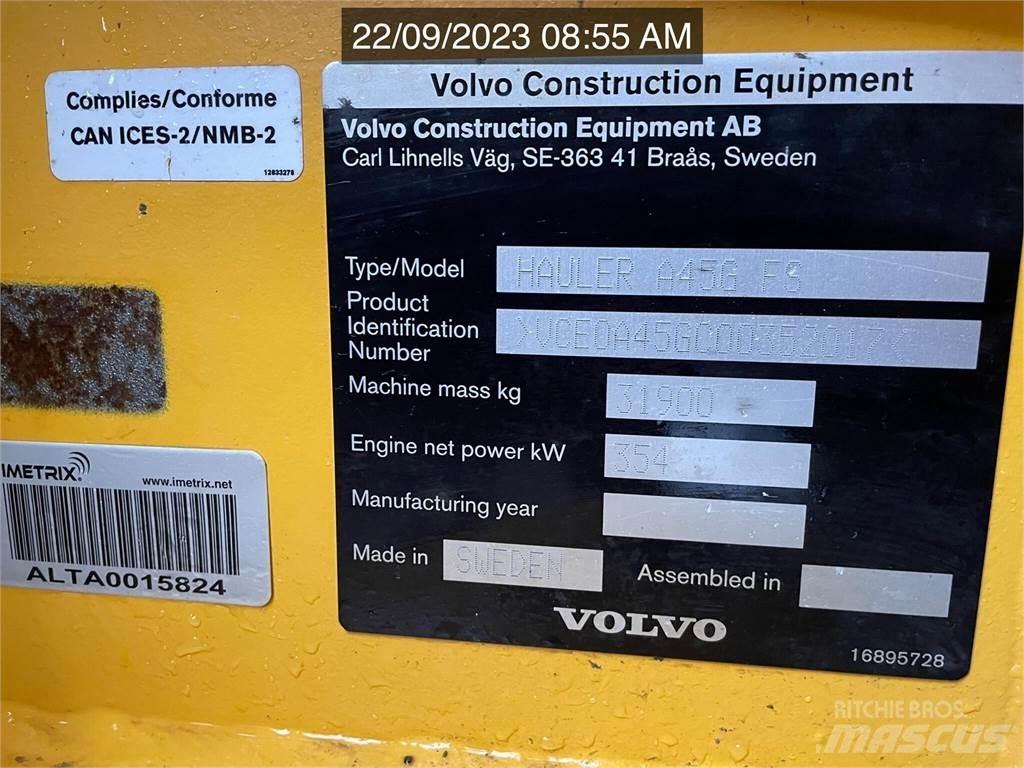 Volvo A45G FS Зчленовані самоскиди