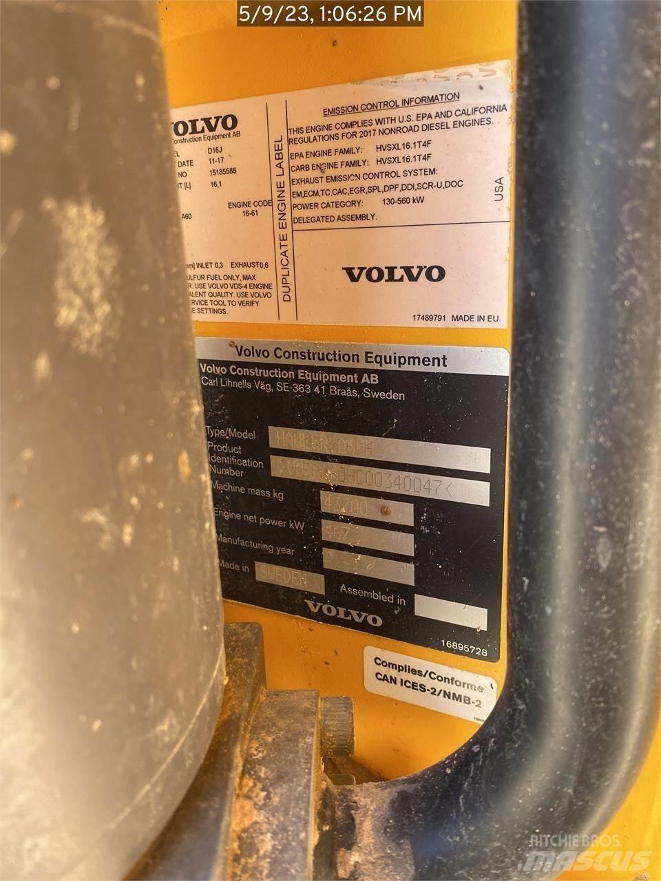 Volvo A60H Зчленовані самоскиди