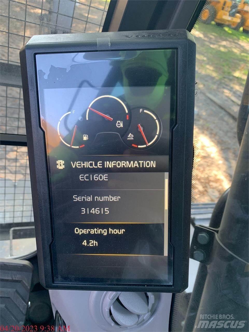 Volvo EC160EL Гусеничні екскаватори