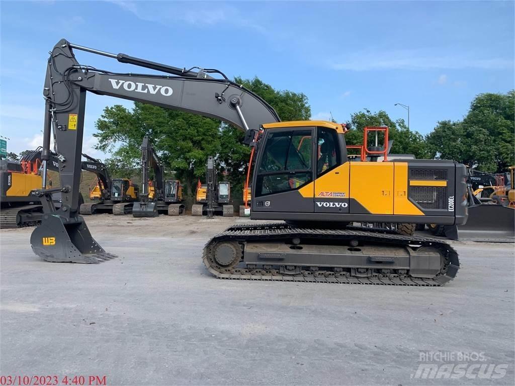 Volvo EC200EL Гусеничні екскаватори
