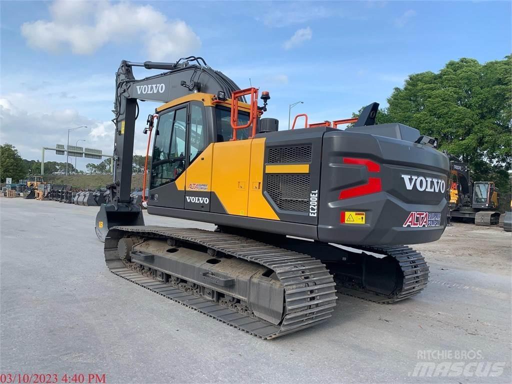 Volvo EC200EL Гусеничні екскаватори