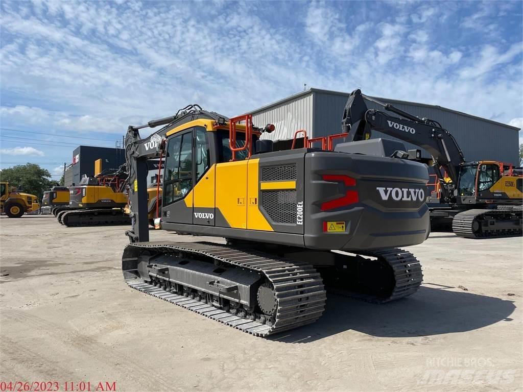 Volvo EC200EL Гусеничні екскаватори