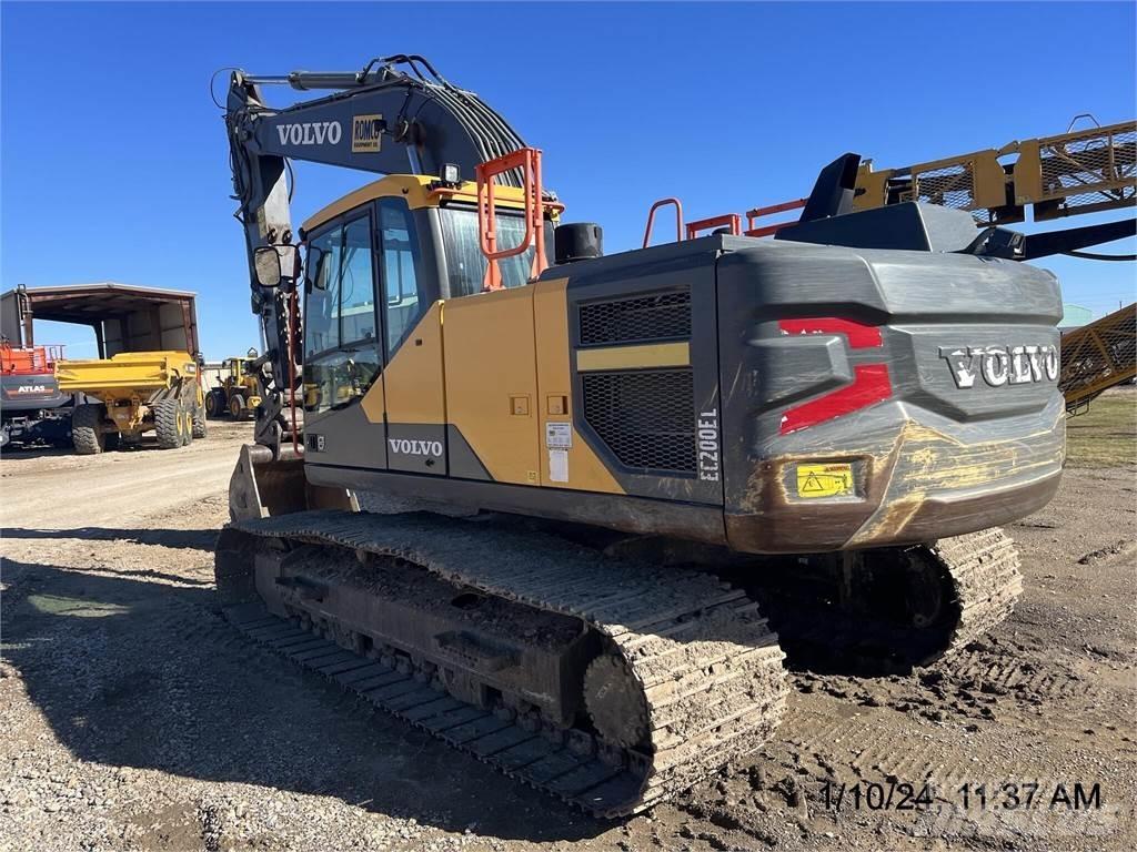 Volvo EC200EL Гусеничні екскаватори