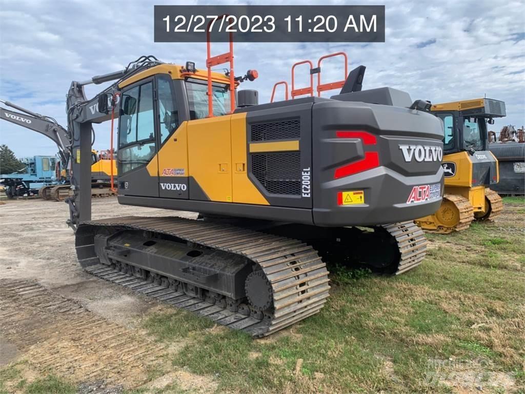 Volvo EC200EL Гусеничні екскаватори