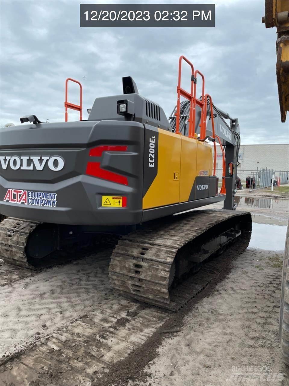 Volvo EC200EL Гусеничні екскаватори