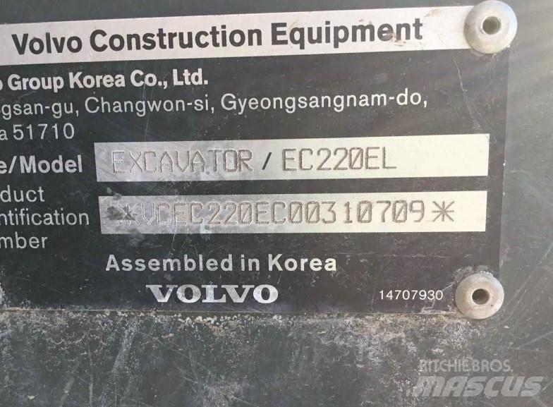 Volvo EC220EL Гусеничні екскаватори